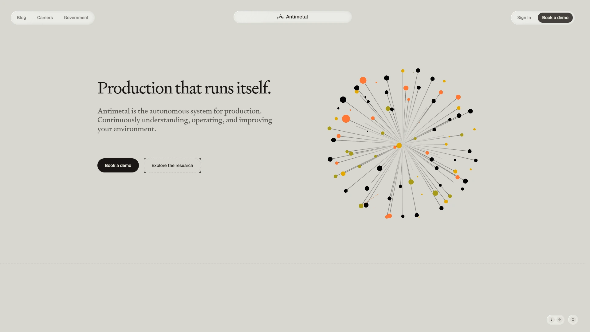 Antimetal Full Page screenshot