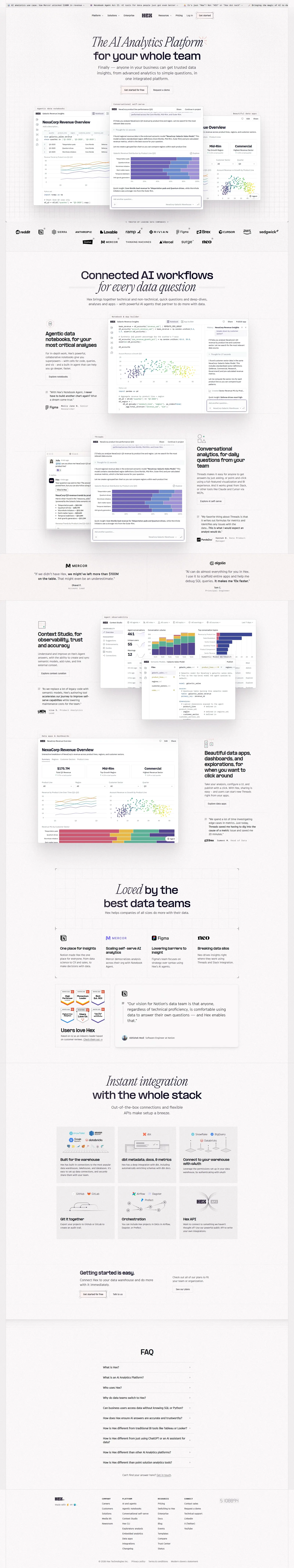 Hex Full Page screenshot