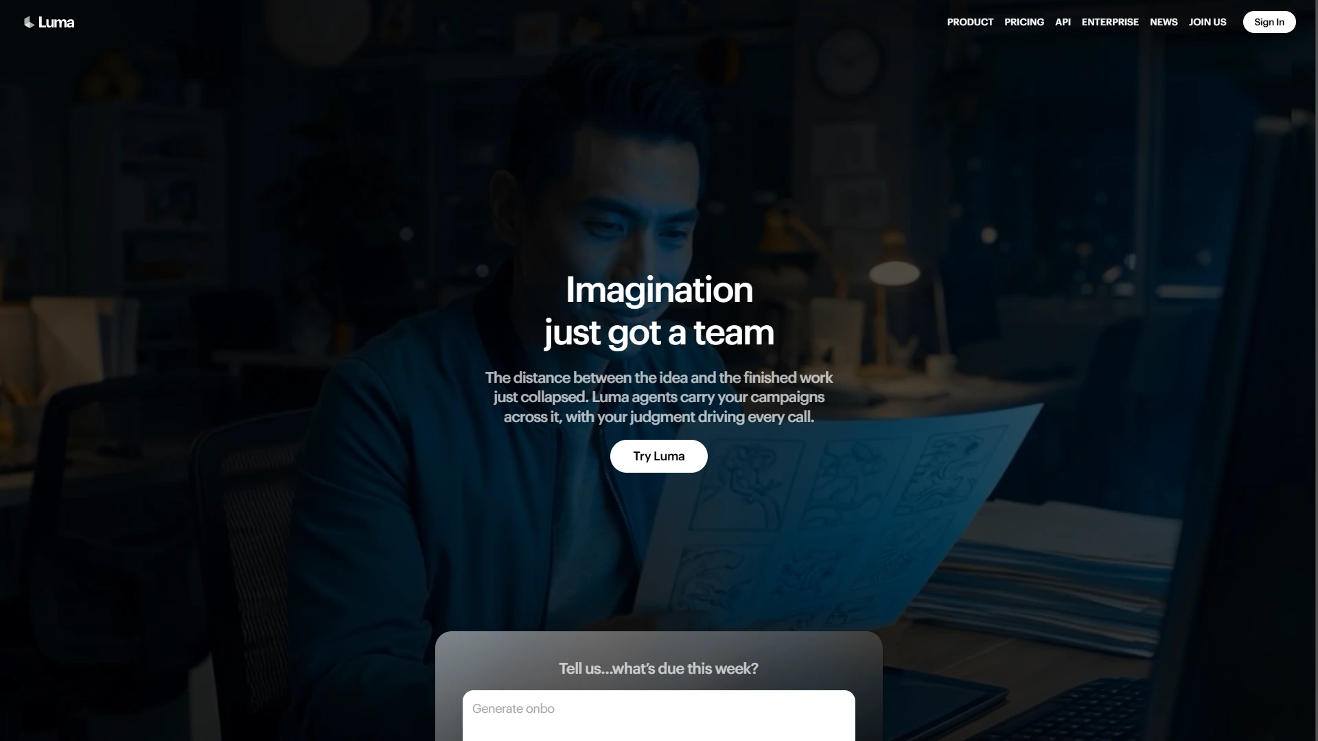 Luma Full Page screenshot
