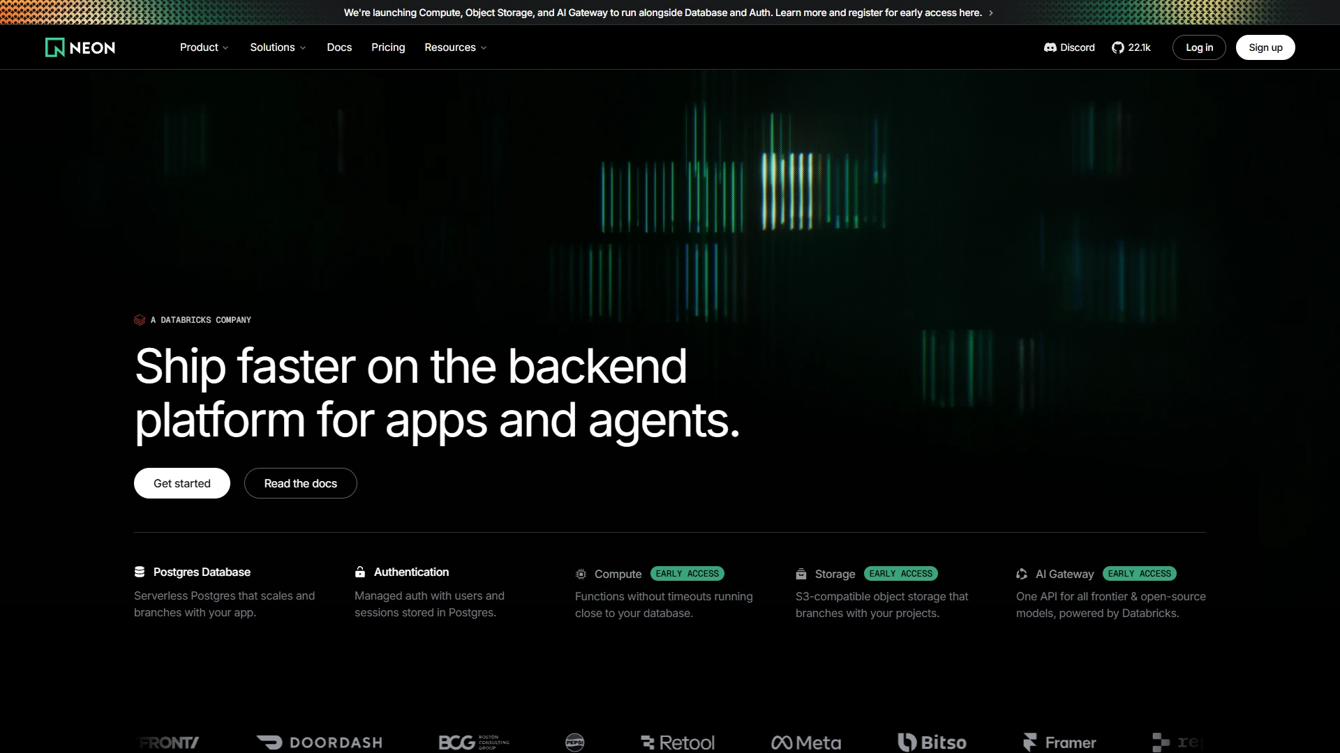 Neon Full Page screenshot