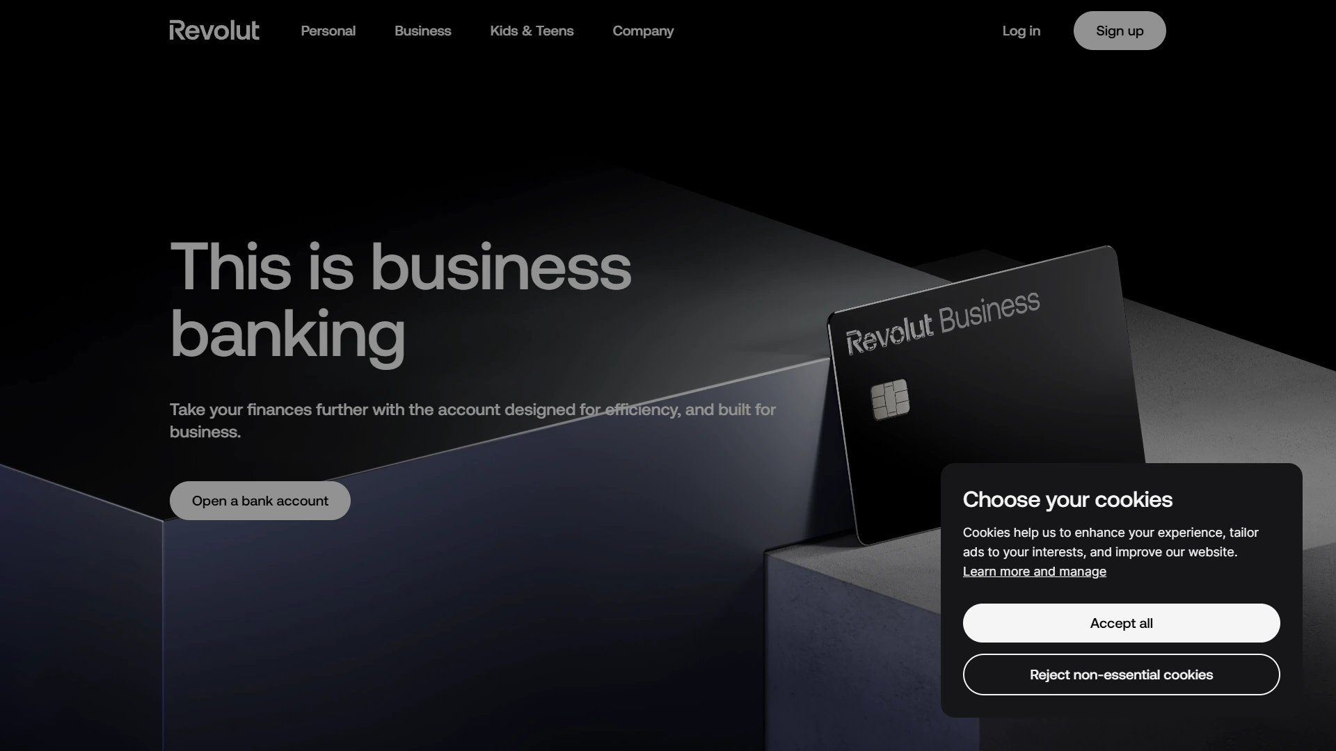 Revolut Business Full Page screenshot