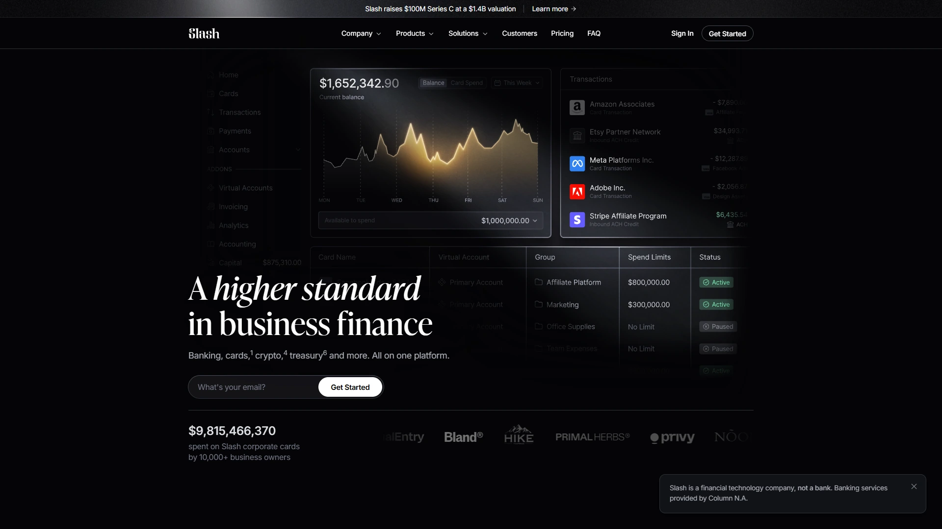 Slash Full Page screenshot